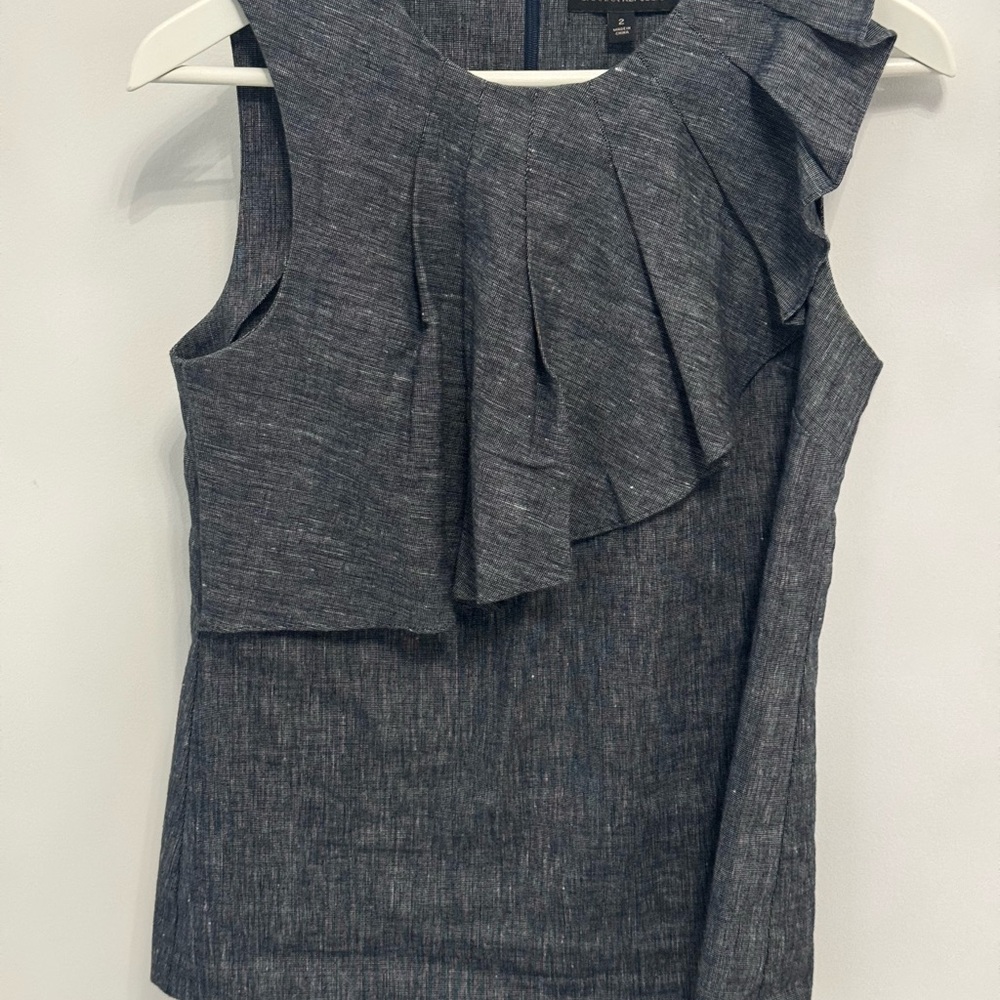 Banana Republic Jeans Color Sleeveless Blouse